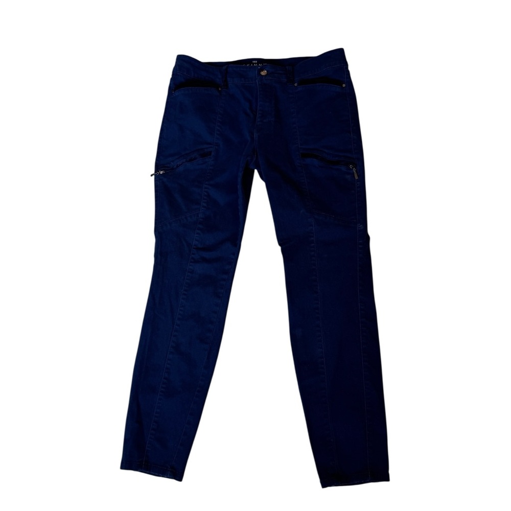 White House Black Market Navy Skinny Ankle Pants